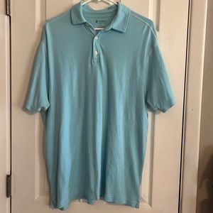 Light blue collared polo